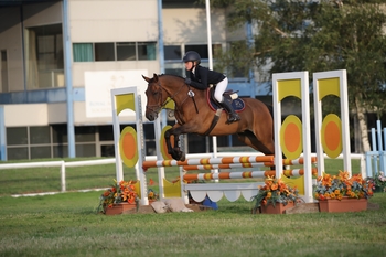 Nellie Lock and River De La Courance win the NAF Pony 2* Style & Performance Final